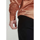 Camicia uomo satinata relax fit