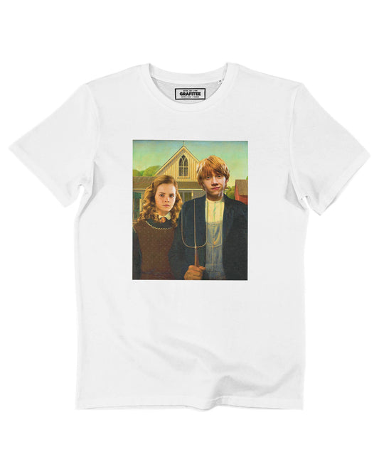 T-shirt unisex comica Ron & Hermione