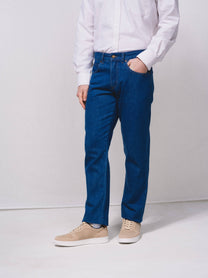 Jeans regular fit in denim da uomo