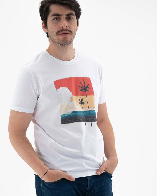 T-shirt unisex estiva Secret Spot con grafica