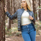 Giacca Puffer Donna Grigia
