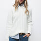 Maglione in maglia strutturata girocollo