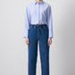 Pantaloni in denim con vita elasticizzata