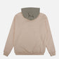 Felpa con cappuccio color block Pale Glow