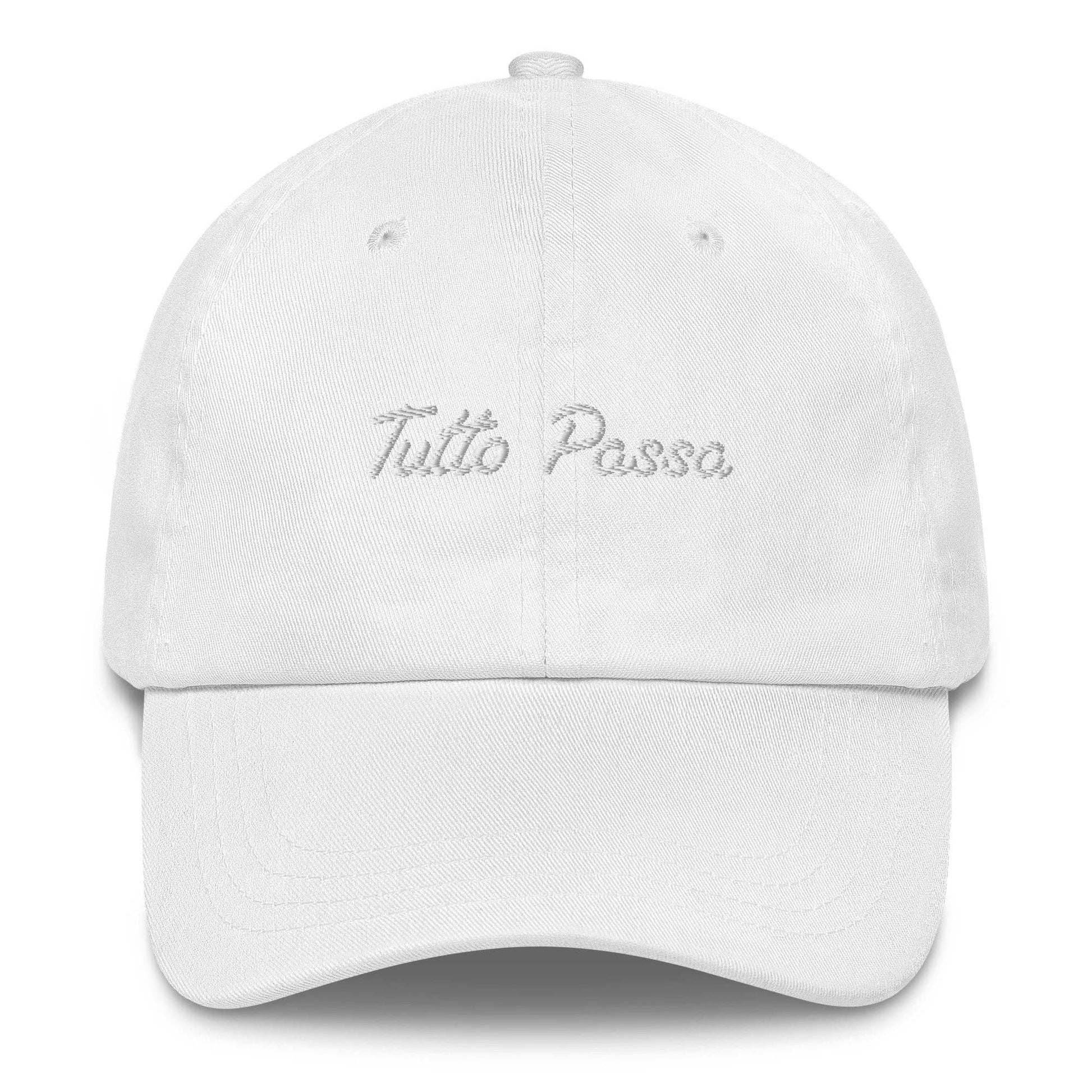 Cappellino da baseball "Tutto Passa" ricamato