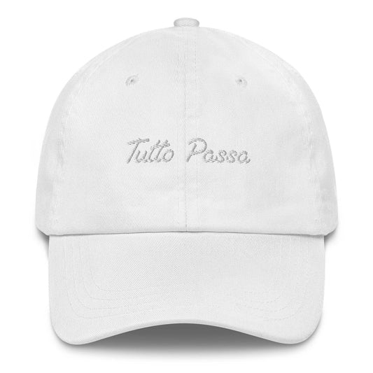 Cappellino da baseball "Tutto Passa" ricamato