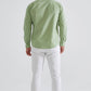 Camicia verde comfort easy iron