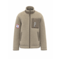 Giacca in pile sherpa Wet Sand Gstaad