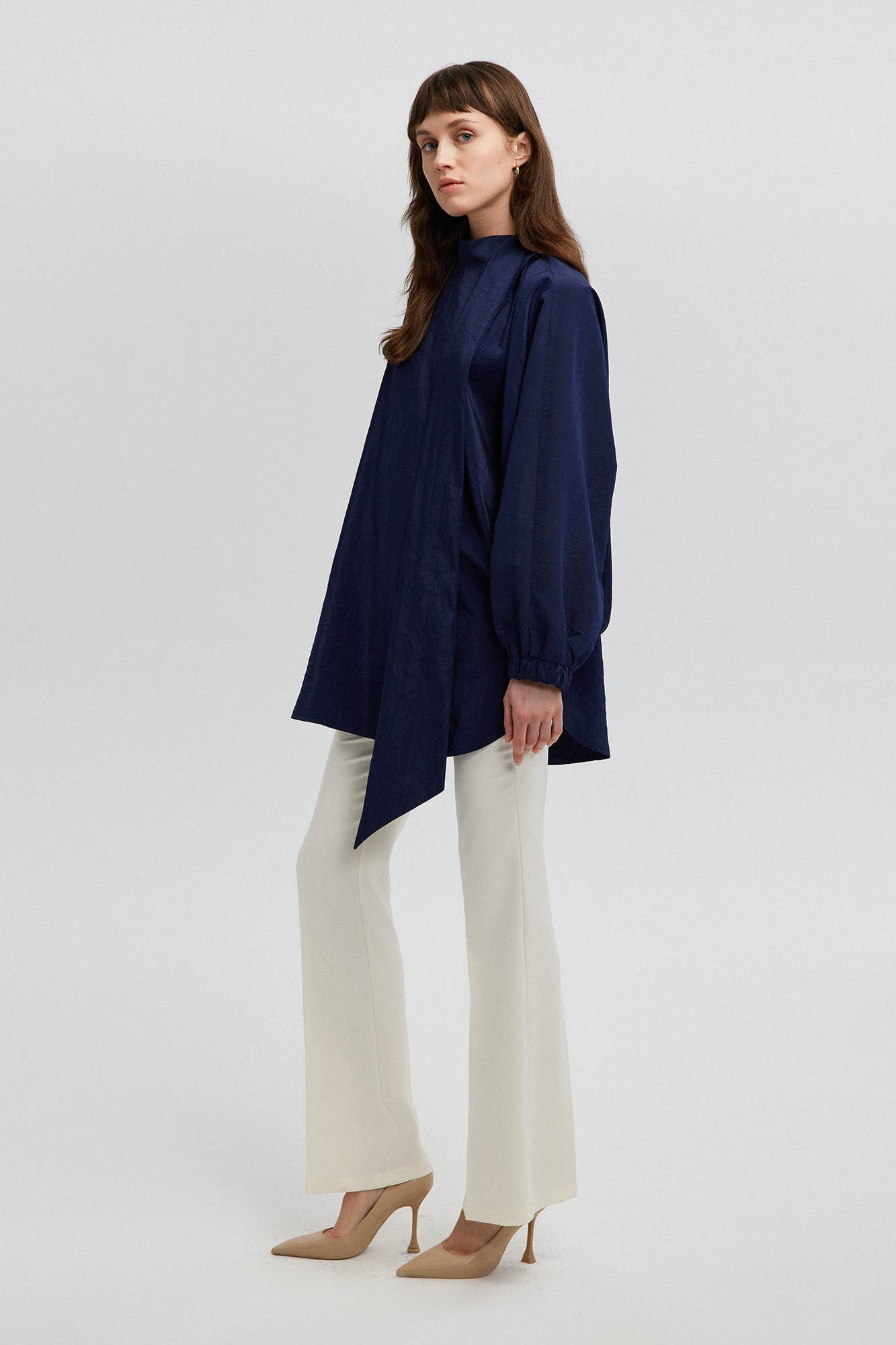 Tunica lunga Cupra blu navy