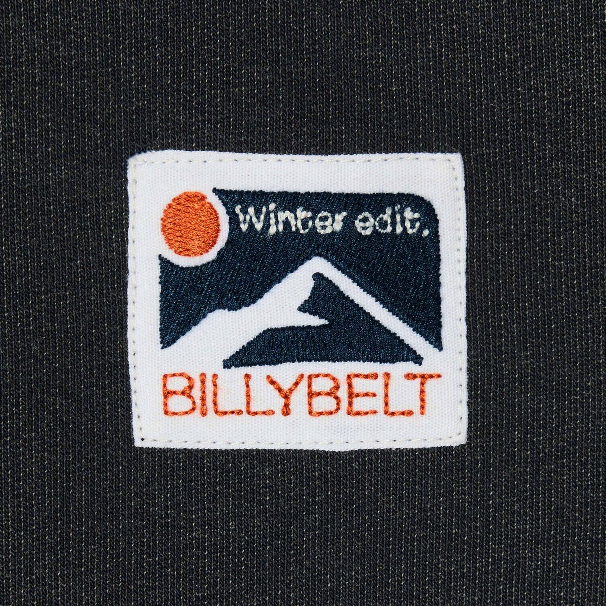 Felpa in cotone biologico Winter nera