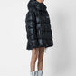 Bomber oversize con stampa text