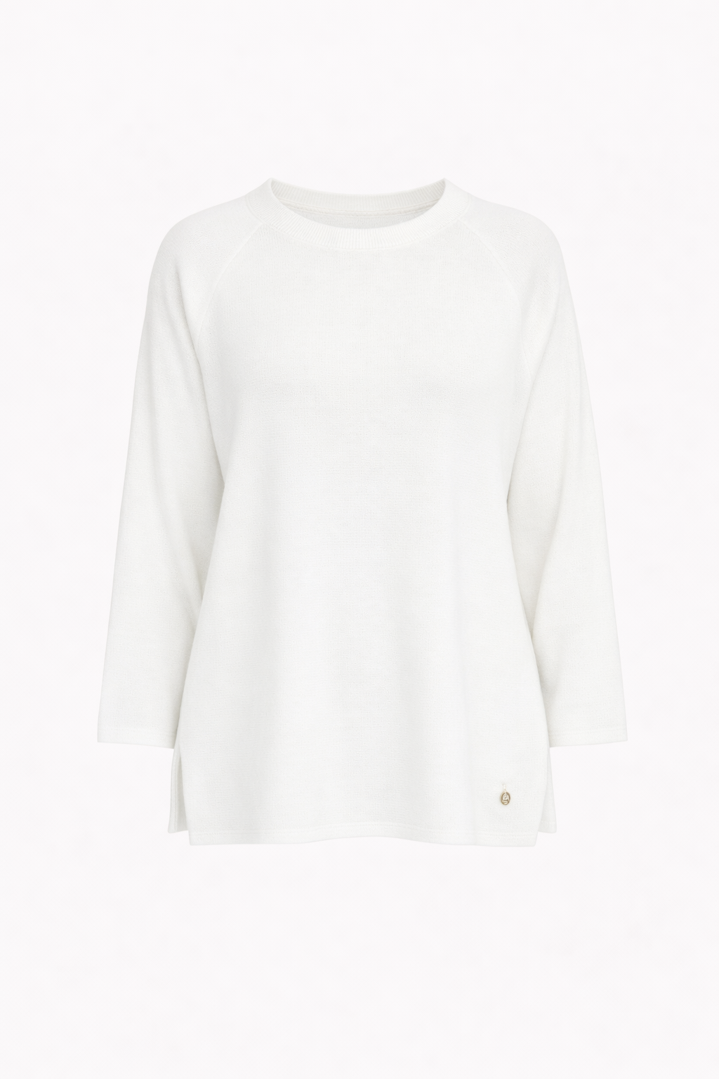 Jersey donna relaxed fit con spacchi laterali