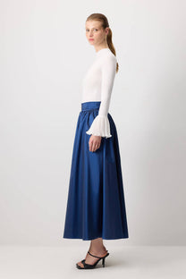 Body con polsini plissettati