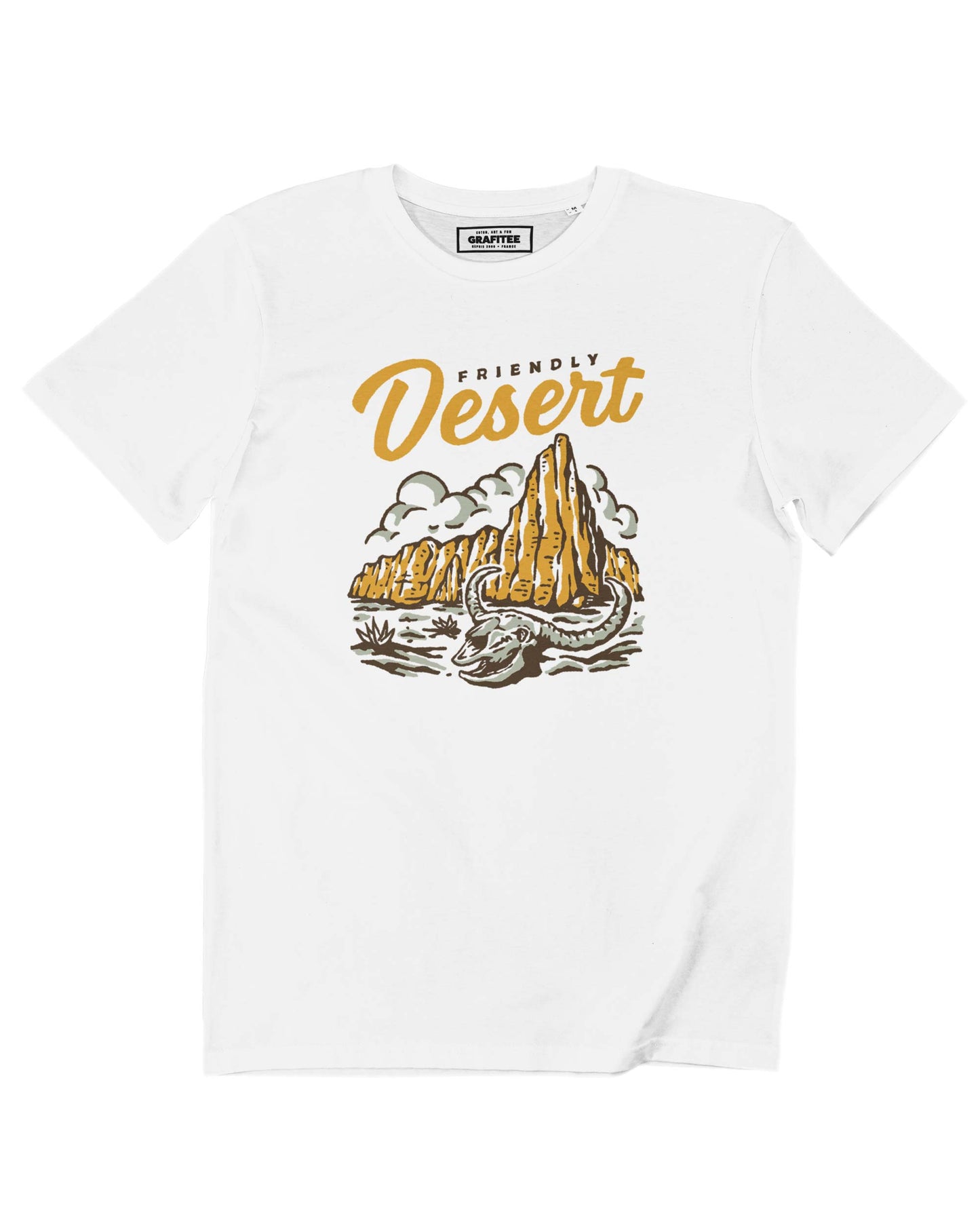 T-shirt Friendly Desert in cotone biologico