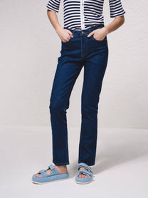 Jeans slim fit a vita alta