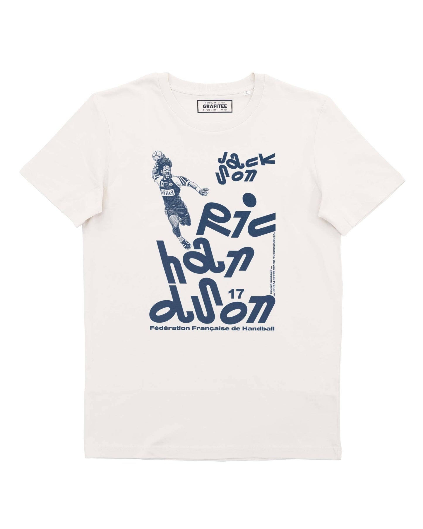 T-shirt Richardson in cotone biologico premium con stampa