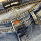 Jeans uomo Lemur Loco Monky lavaggio denim