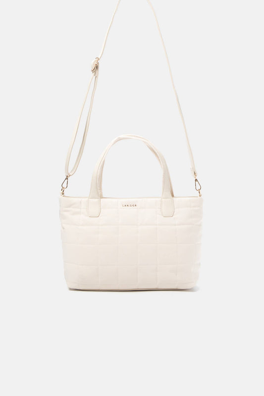 Borsa trapuntata con tracolla