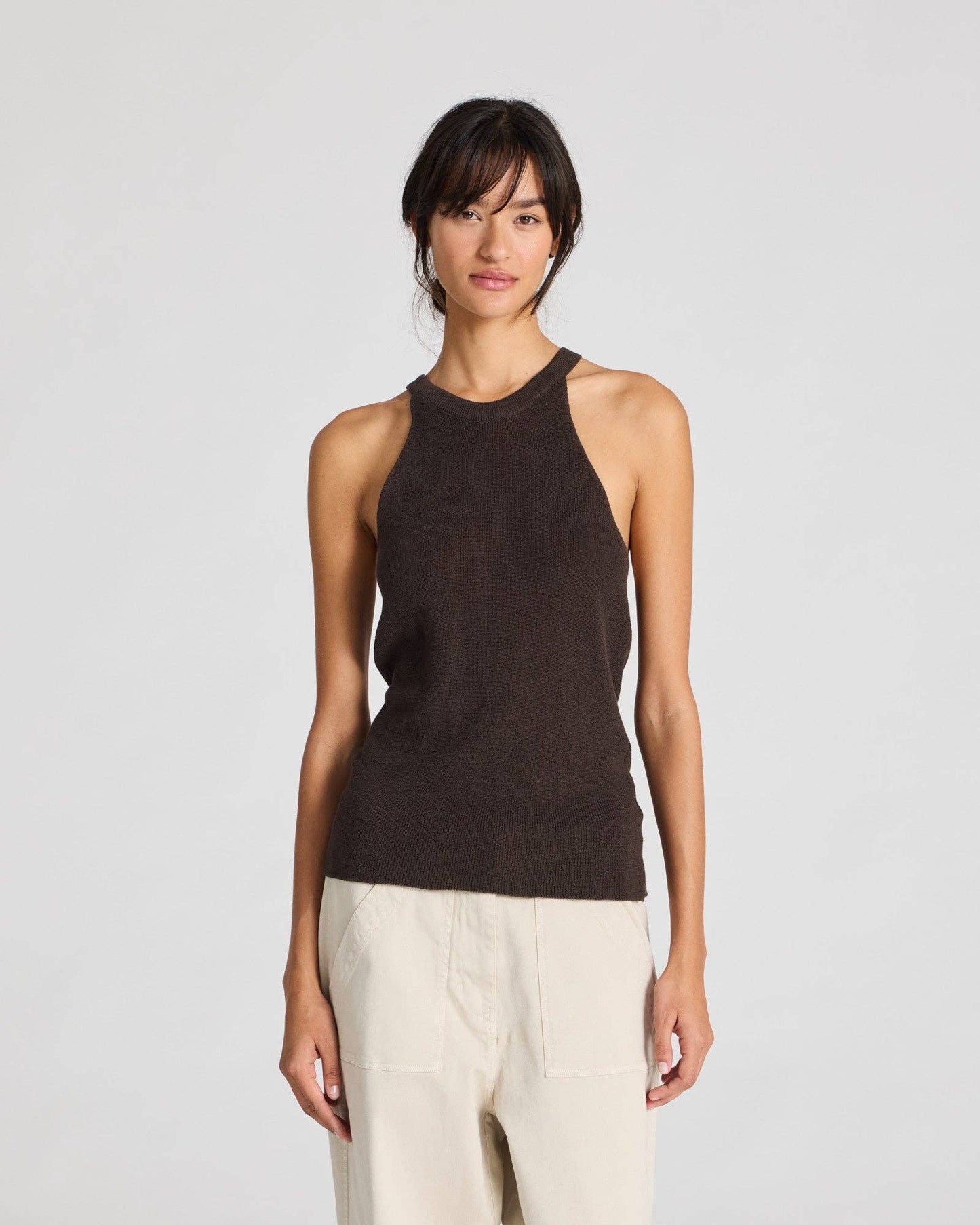 Top in maglia Lulu in cotone biologico