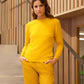 Maglia girocollo in lana e cashmere