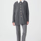 Cardigan lungo con bottoni dorati