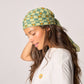 Foulard in cotone biologico Romane verde