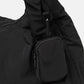 Borsa a spalla minimal con tracolla removibile