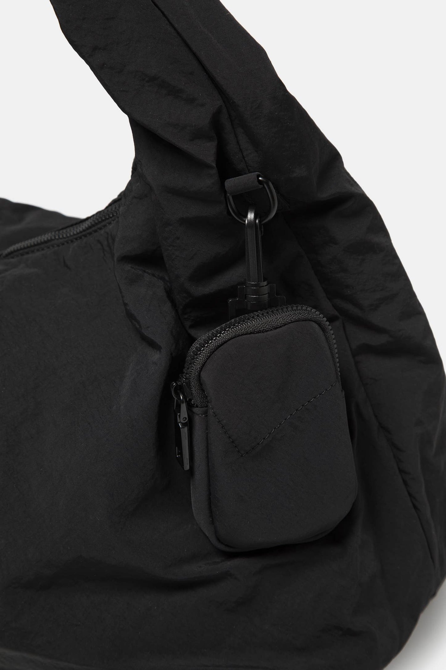Borsa a spalla minimal con tracolla removibile
