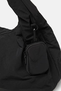 Borsa a spalla minimal con tracolla removibile
