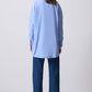 Camicia in popeline oversize