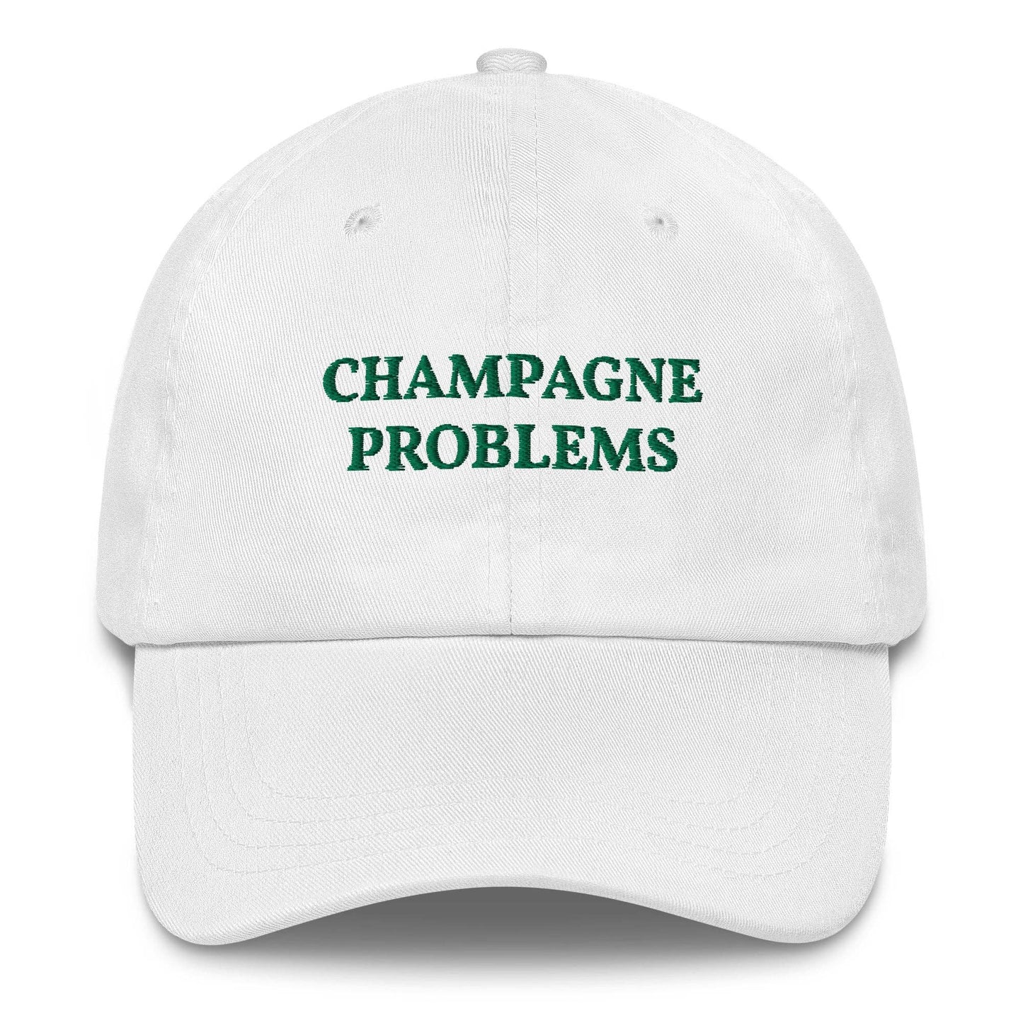 Cappellino da baseball ricamato Champagne Problems