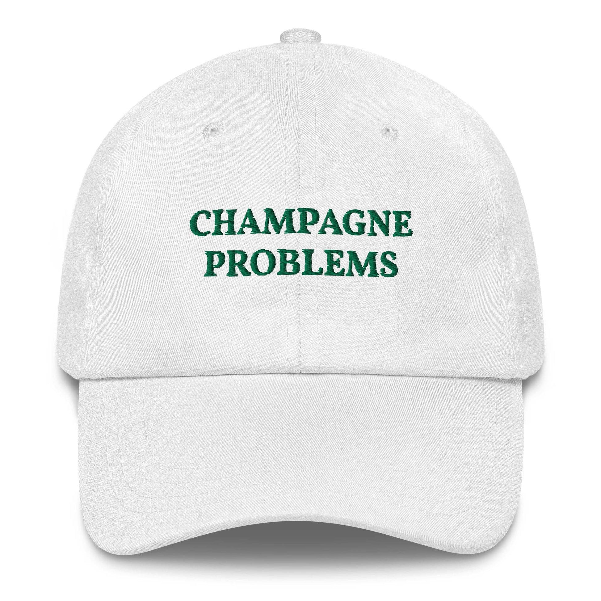 Cappellino da baseball ricamato Champagne Problems