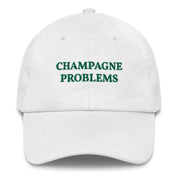 Cappellino da baseball ricamato Champagne Problems