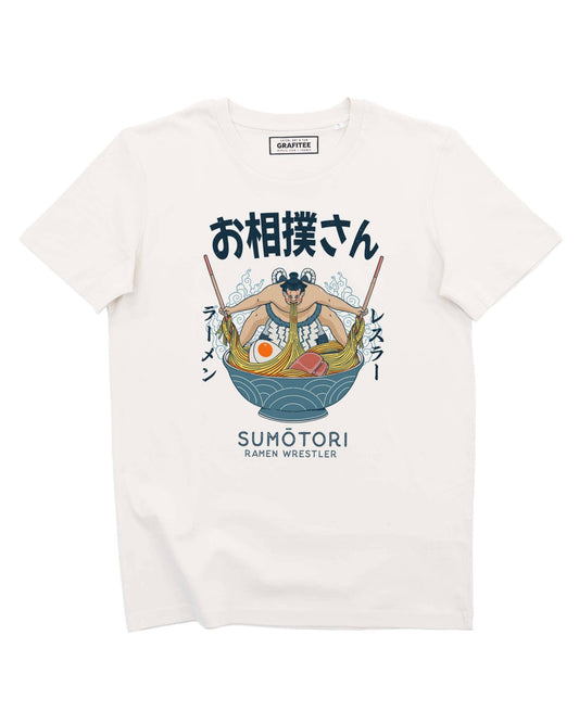 T-shirt unisex Ramen Wrestler in cotone biologico premium