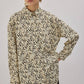Camicia oversize a stampa mini leopardata