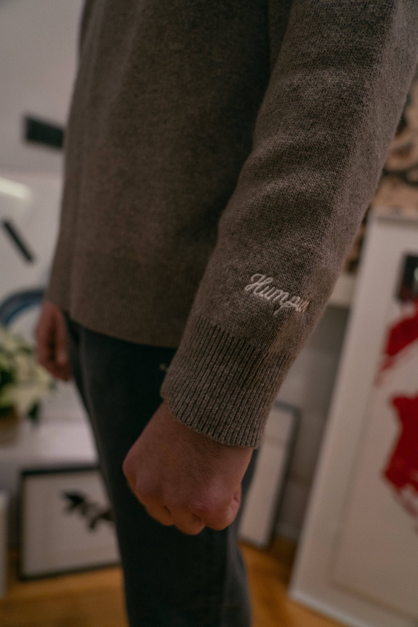 Maglia jacquard in cashmere Arte