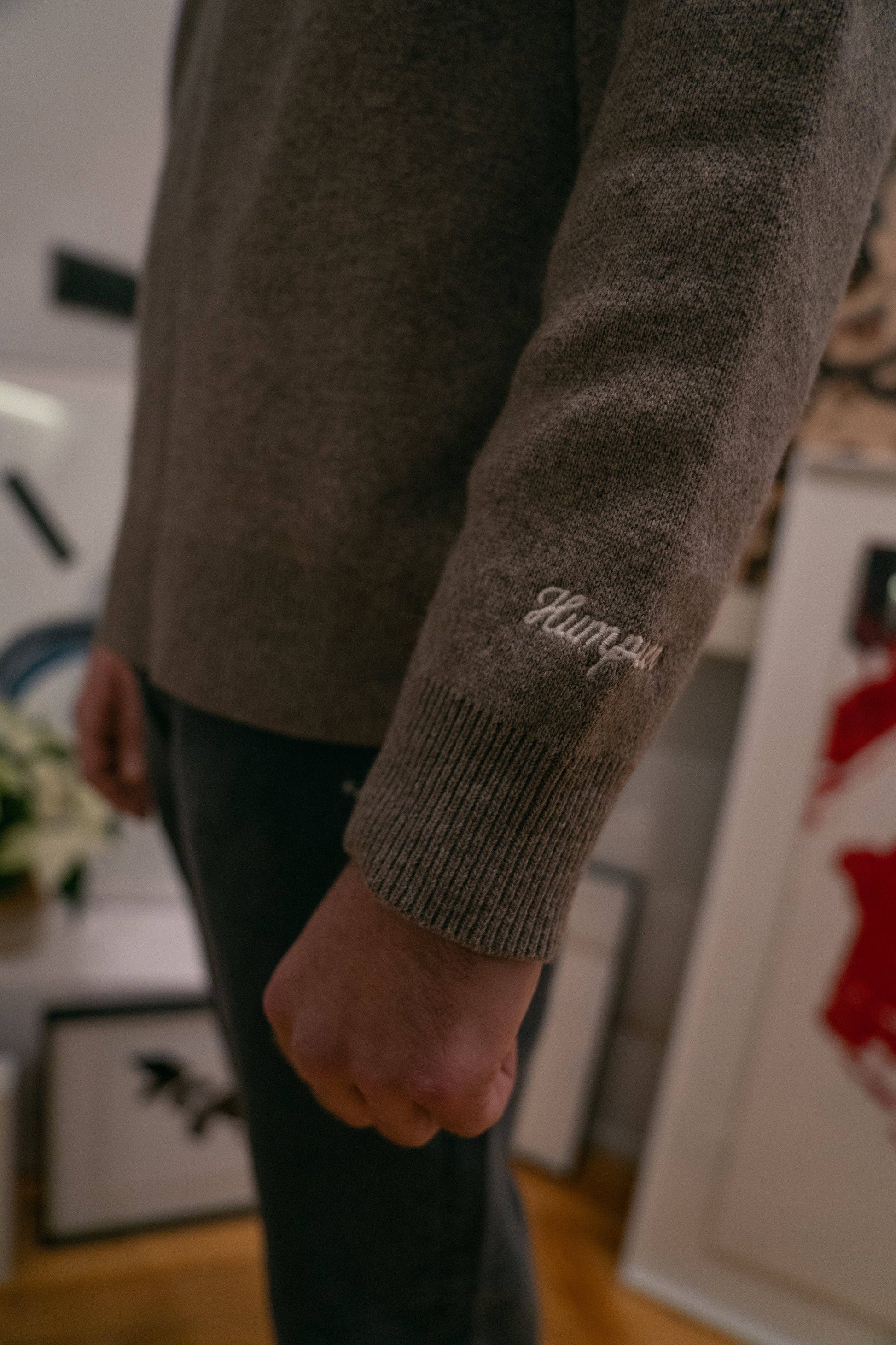 Maglia jacquard in cashmere Arte