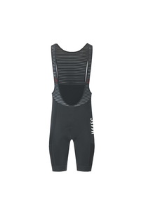 Pantaloncini da ciclismo neri con bretelle