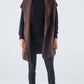 Gilet in maglia con tasche