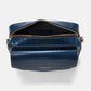 Borsa a tracolla effetto coccodrillo