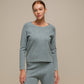 Maglione in maglia morbida in mix viscosa da donna