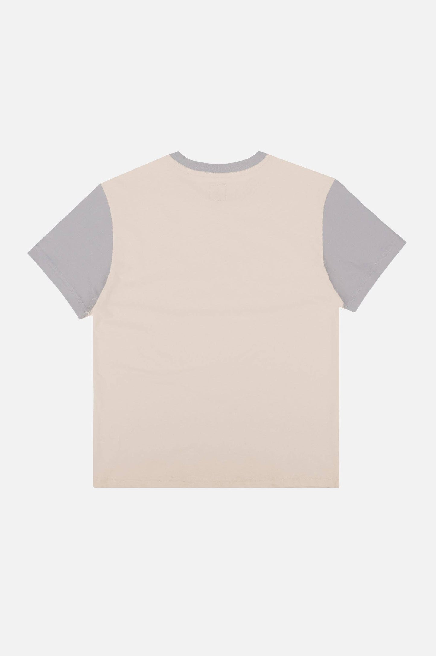 T-shirt uomo color block in cotone organico