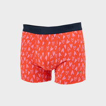 Boxer in cotone biologico con stampa cuori Valentin