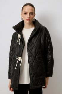 Cappotto trapuntato oversize