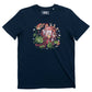 T-shirt unisex in cotone biologico con stampa grafica stile Totoro