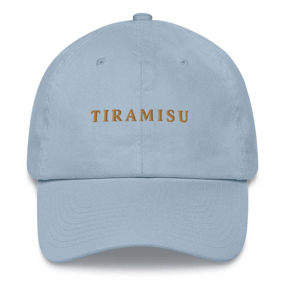 Cappellino dad hat ricamato Tiramisu