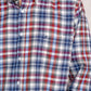 Camicia uomo a quadri in cotone misto