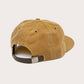 Cappellino in tela cerata con logo ricamato
