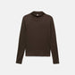 Maglione in maglia con dettagli metallici e collo alto