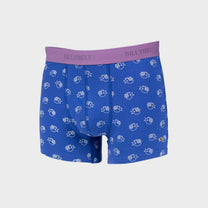 Boxer uomo in cotone biologico con stampa piranha